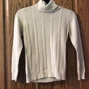 Turtle neck, cream